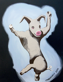 Pig Dancing a Jig